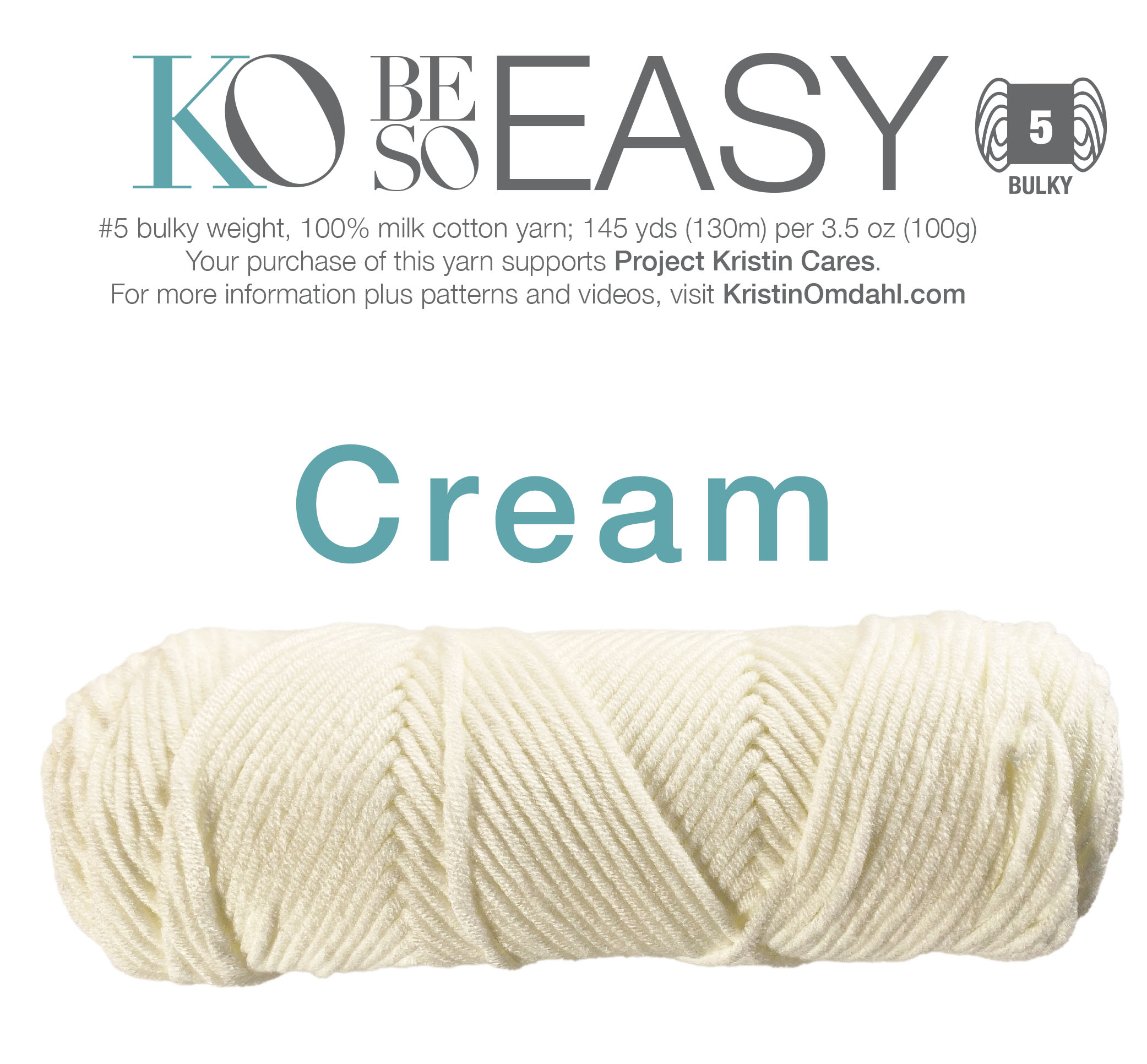 What's Milk Cotton Yarn, Kristen Omdahl