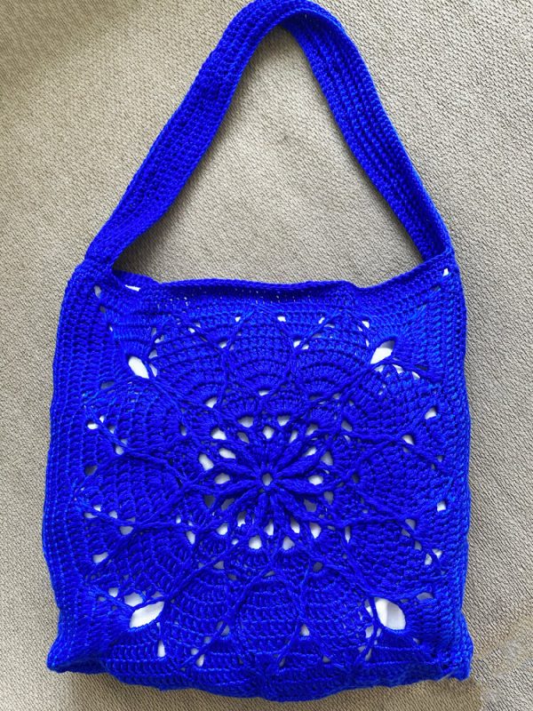 Mandala Motif Bag Crochet Pattern | Kristin Omdahl