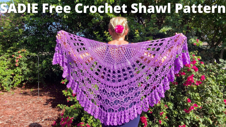 Crochet shawl sale online