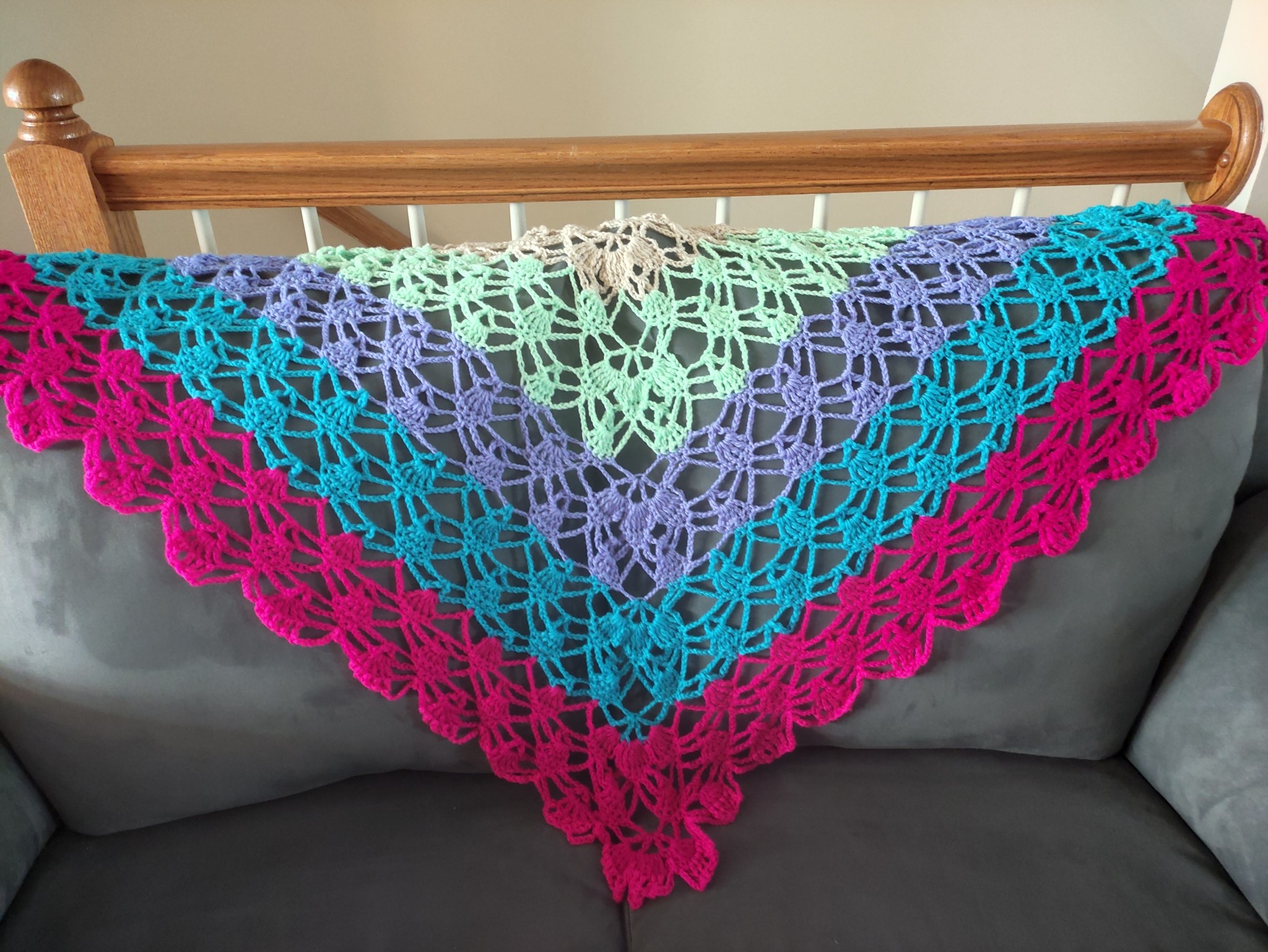 Lotte's Crochet Friendship Shawl Pattern Project 