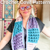 Carlene Crochet Cowl Pattern by Kristin Omdahl