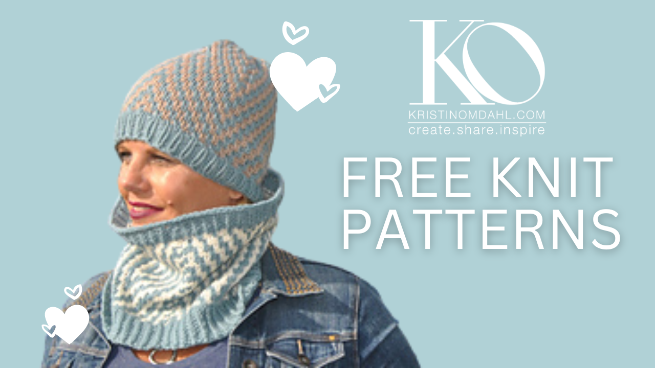 free knit patterns