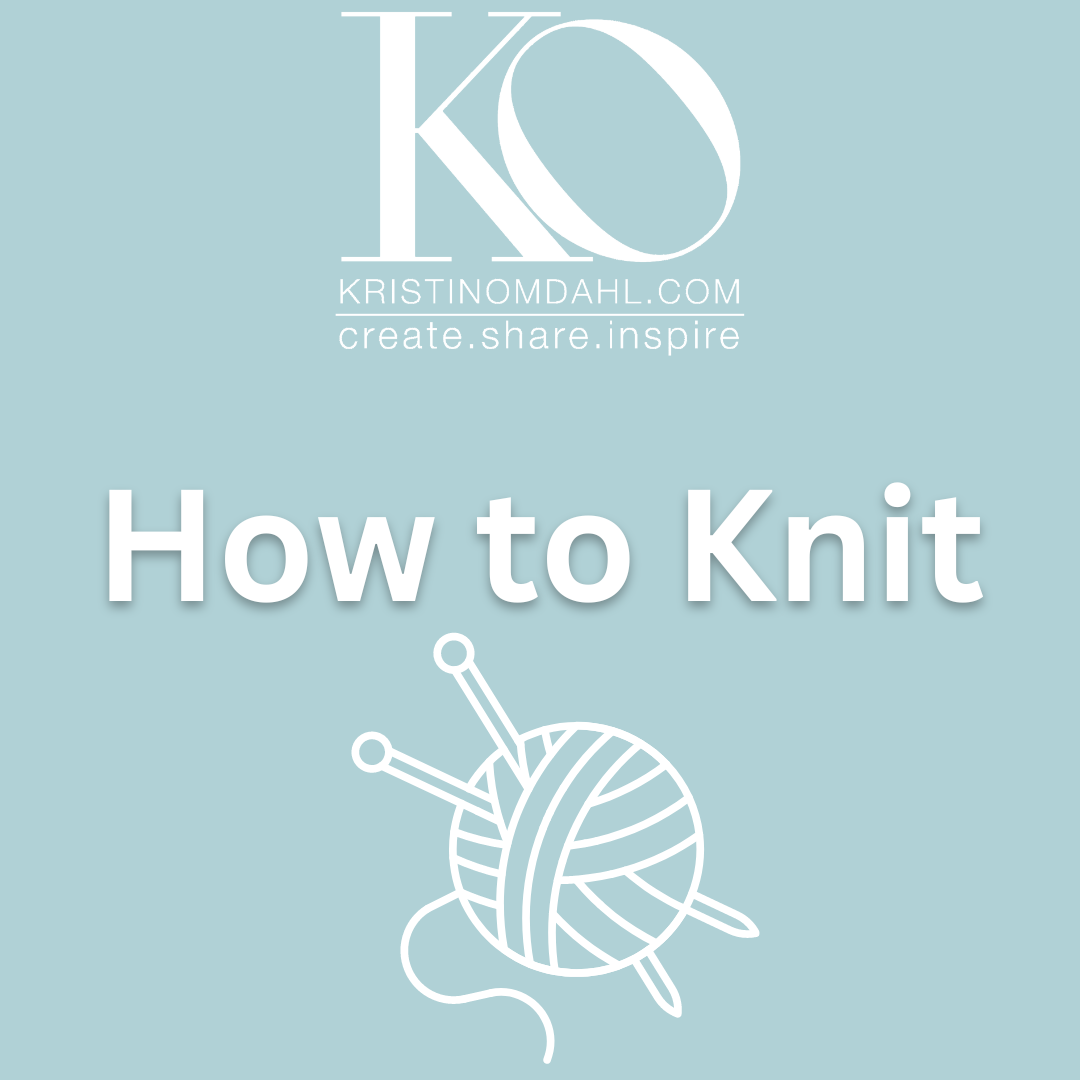 Knitting with Kristin Omdahl | Kristin Omdahl