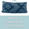 filet crochet free stitch pattern download with charts