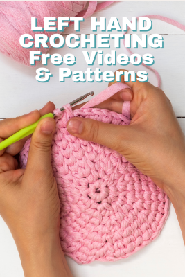 left hand crochet tutorials